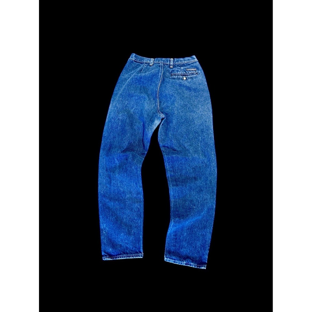 Vintage 80's Wrangler Retro Jeans Women's 12‎ Misses Chino Blue Denim USA Made
